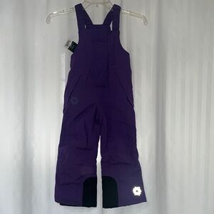 Crivit Pro Kids Purple Snow Bib Overalls